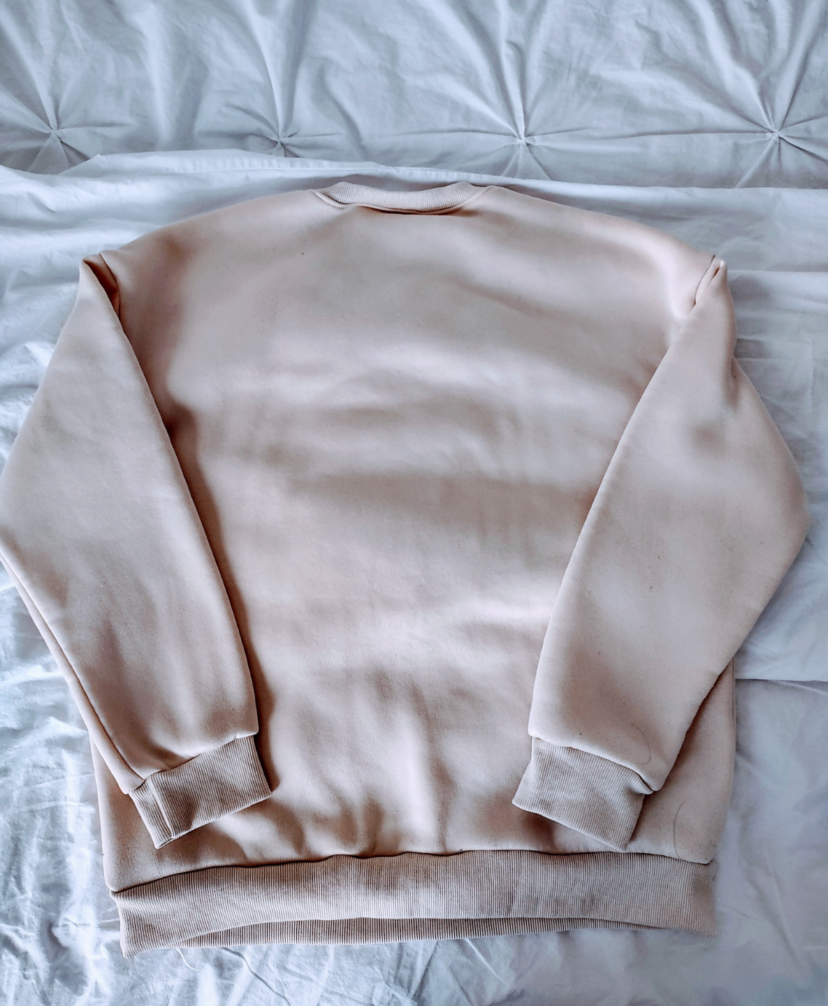 Cream Vintage Graphic Crewneck Sweatshirt - photo 2