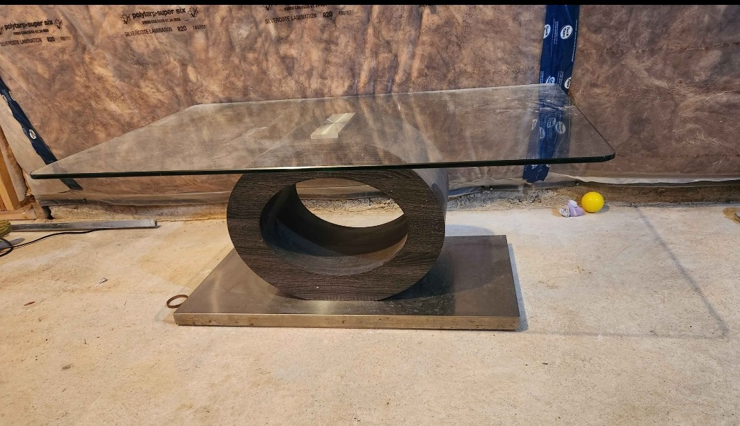 the brick coffee table