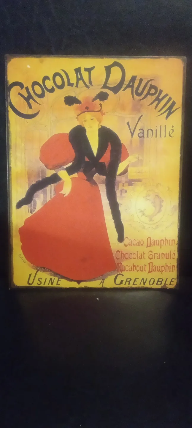 Vintage French Advertising Metal Signs (Set of 3) image indicator(2)