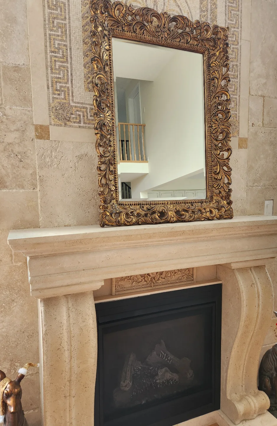 Ornate Gold Mirror large image indicator(3)