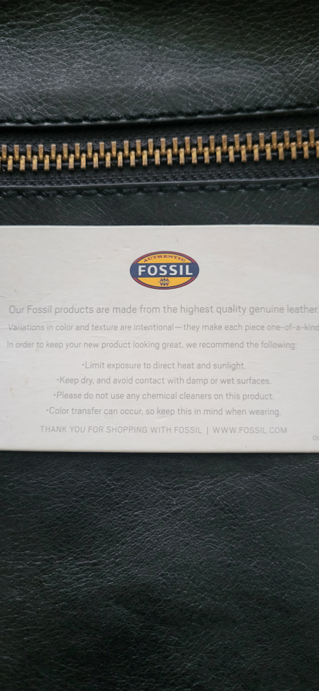 Fossil Leather Crossbody Bag - photo 2