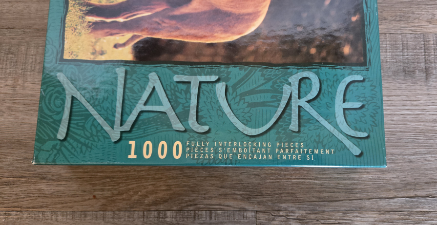 1000 Piece Lion Nature Puzzle - New in Box - photo 2