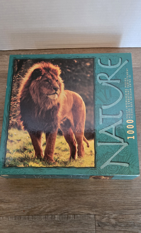 1000 Piece Lion Nature Puzzle - New in Box - photo 4
