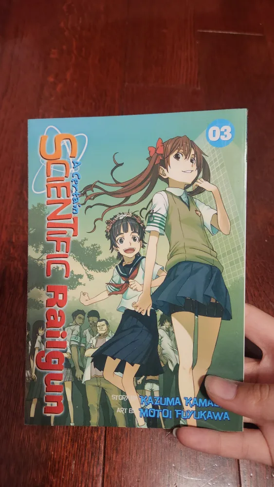 A Certain Scientific Railgun Manga Volumes 1-3 image indicator(5)