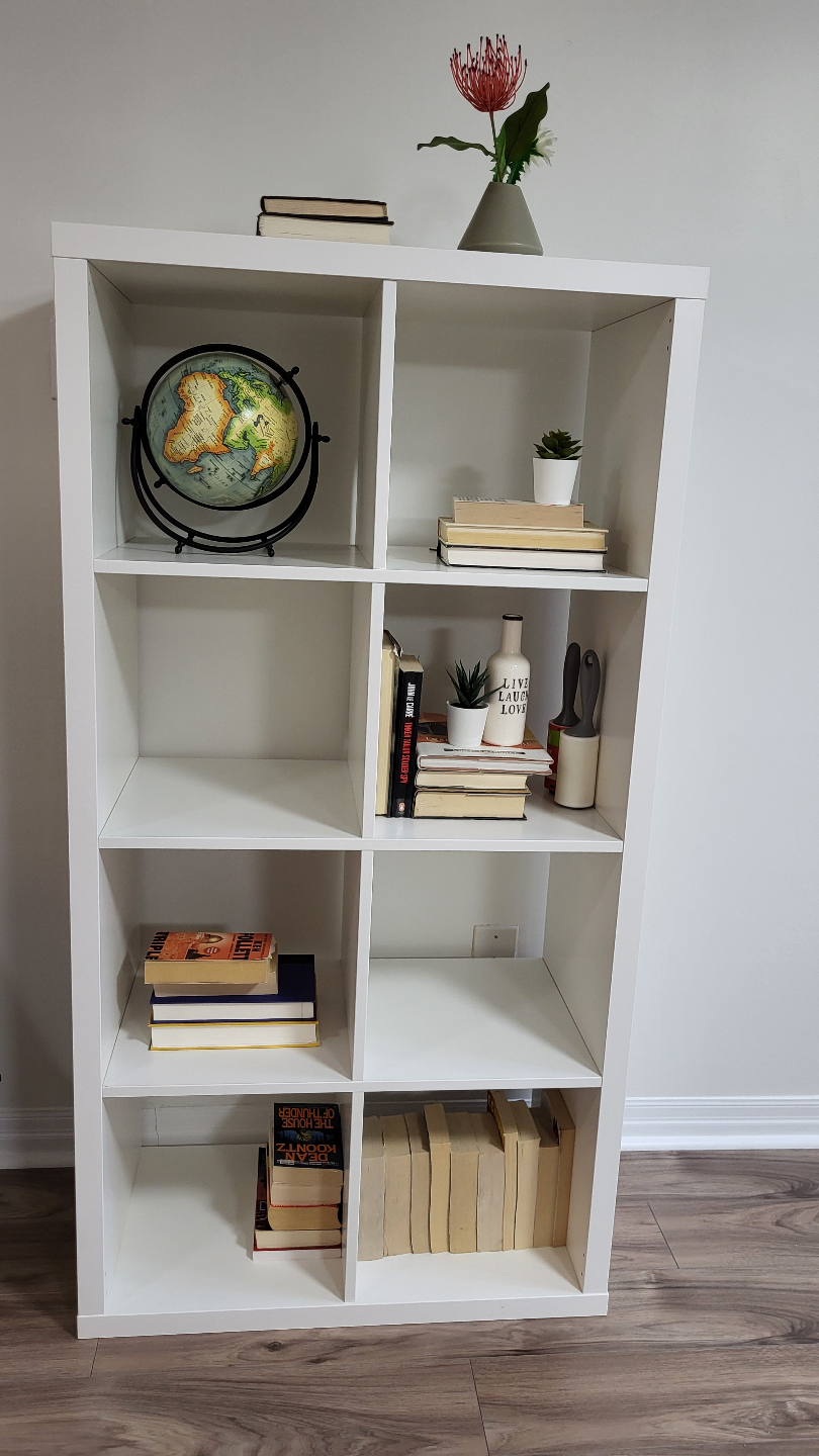 White Cube Storage Shelf - photo 2