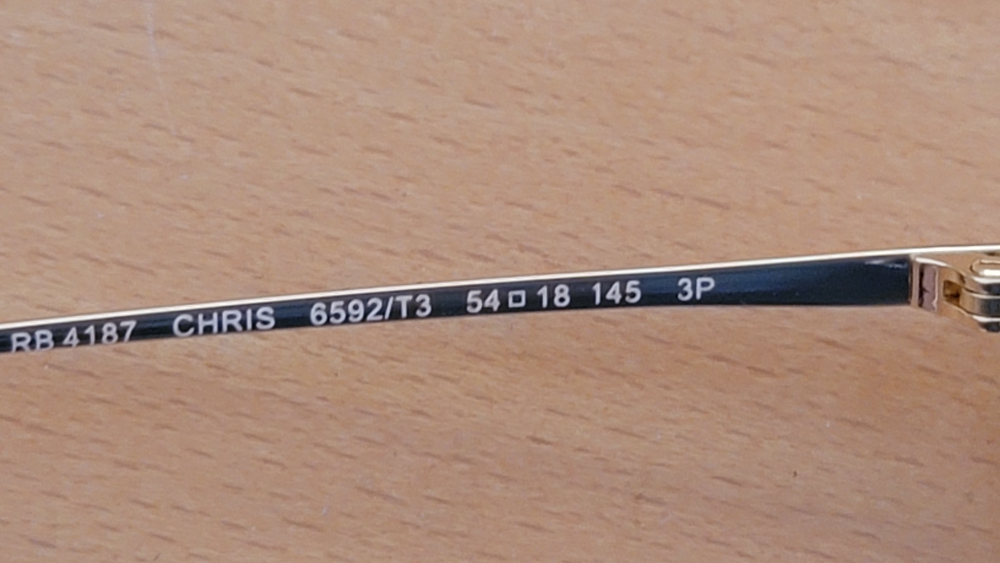 Brand New Ray-Ban RB4187 Chris - Never Worn! - photo 2