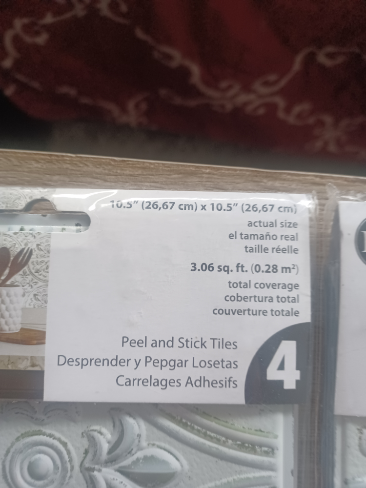 4 Packs of StickTiles Peel and Stick Tiles - photo 2