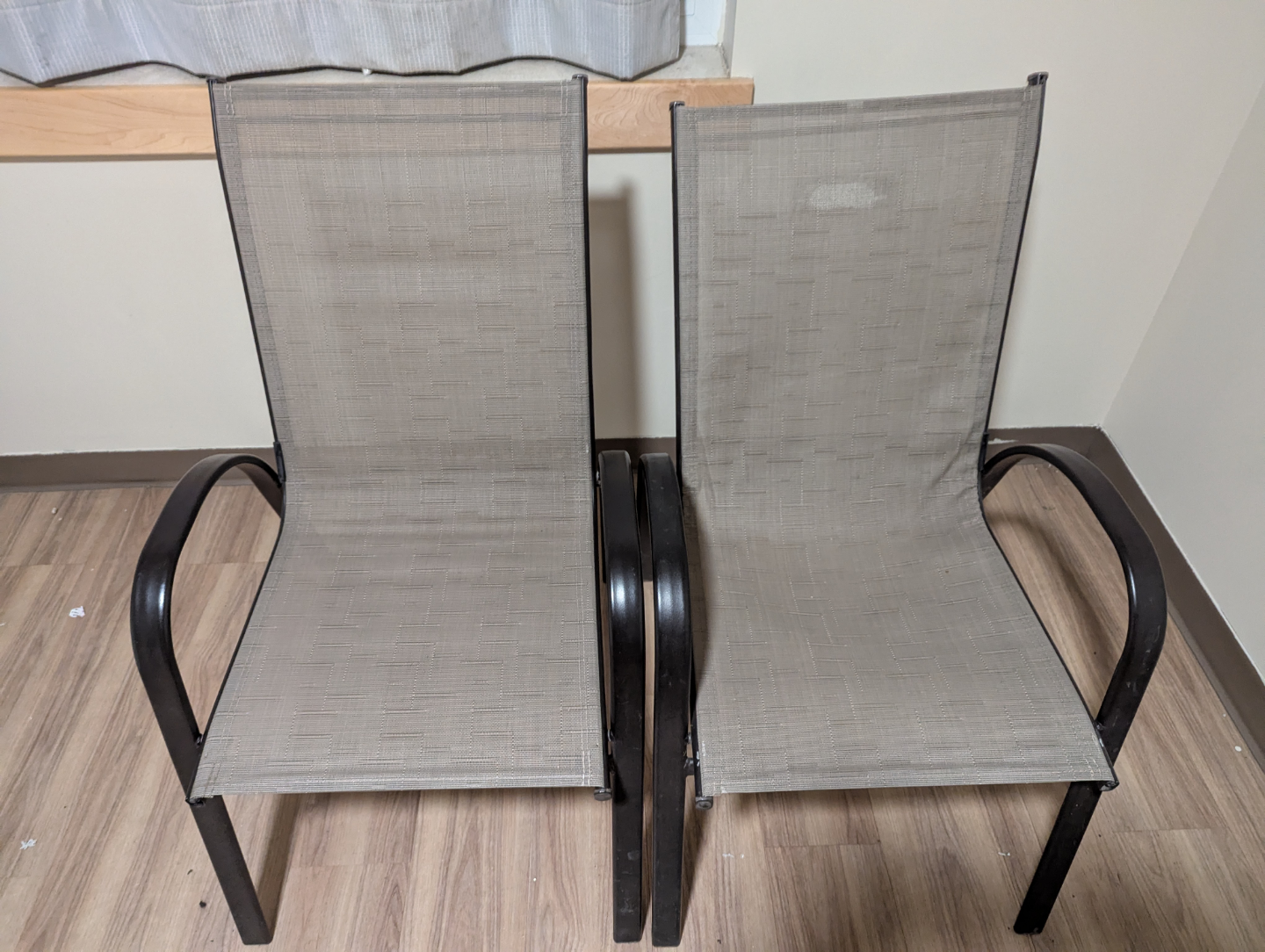 Pair of Outdoor Sling Chairs