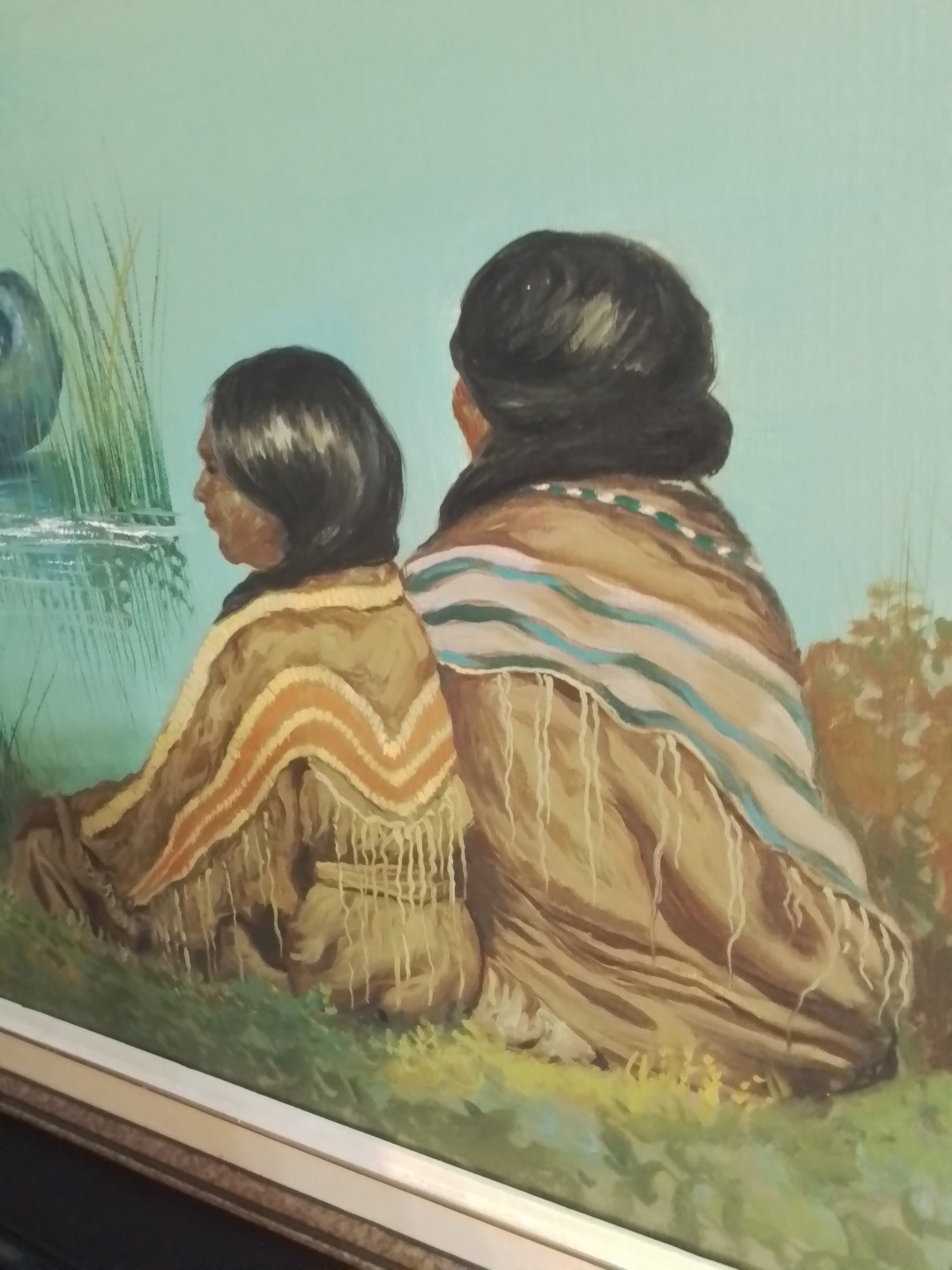 Indigenous Natives Fishing Canoes by Kwoo Hur - photo 5
