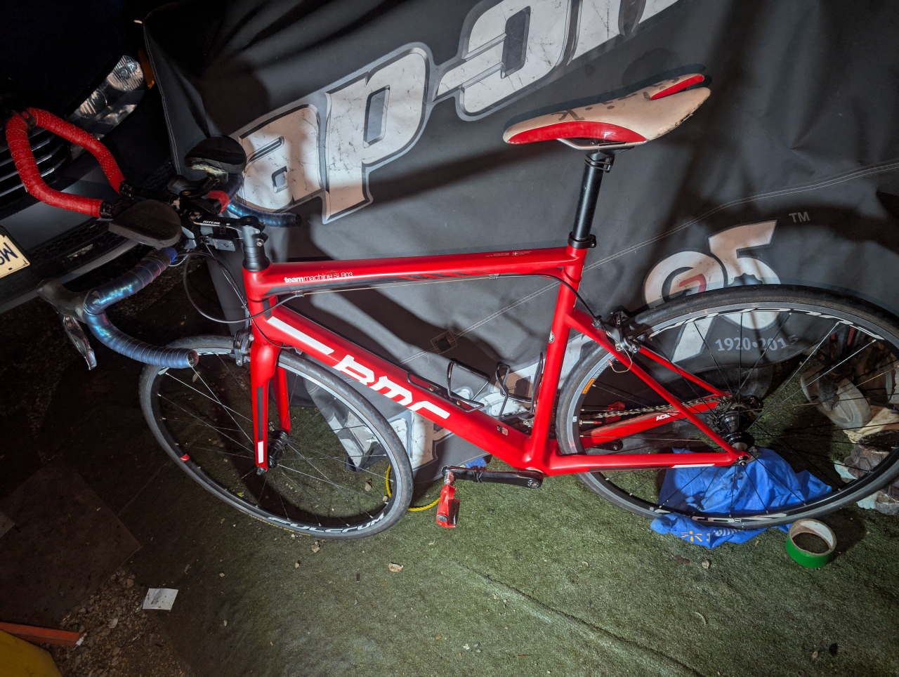 BMC Road Machine  Red Road Bike