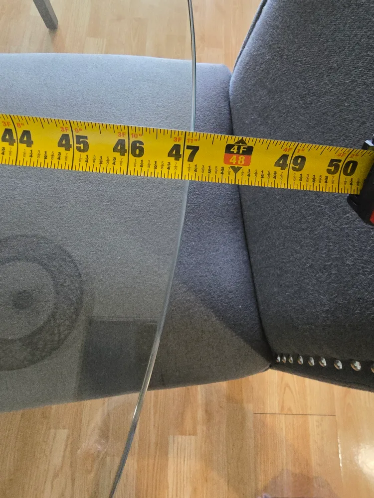 Glass-top Dining Table Set with Four Chairs image indicator(6)