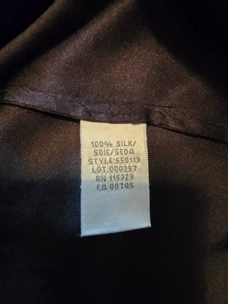 Badgley Mischka Black Silk Cocktail Dress Size 8 image indicator(3)