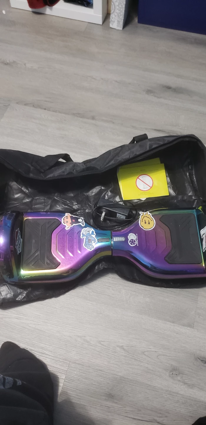 Self Balancing Hoverboard - Iridescent Purple - photo 2