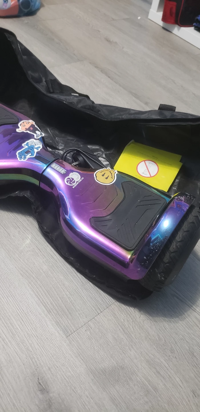 Self Balancing Hoverboard - Iridescent Purple - photo 3