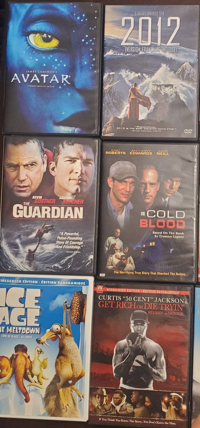 Large Collection of CDs and DVDs