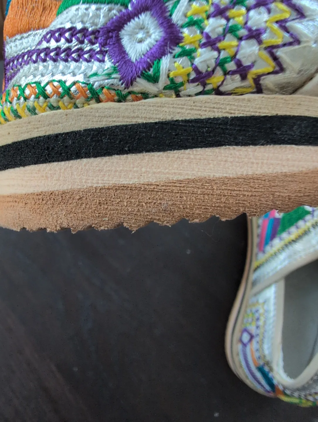 BRAND NEW - Embroidered Moroccan Babouches Slippers image indicator(10)