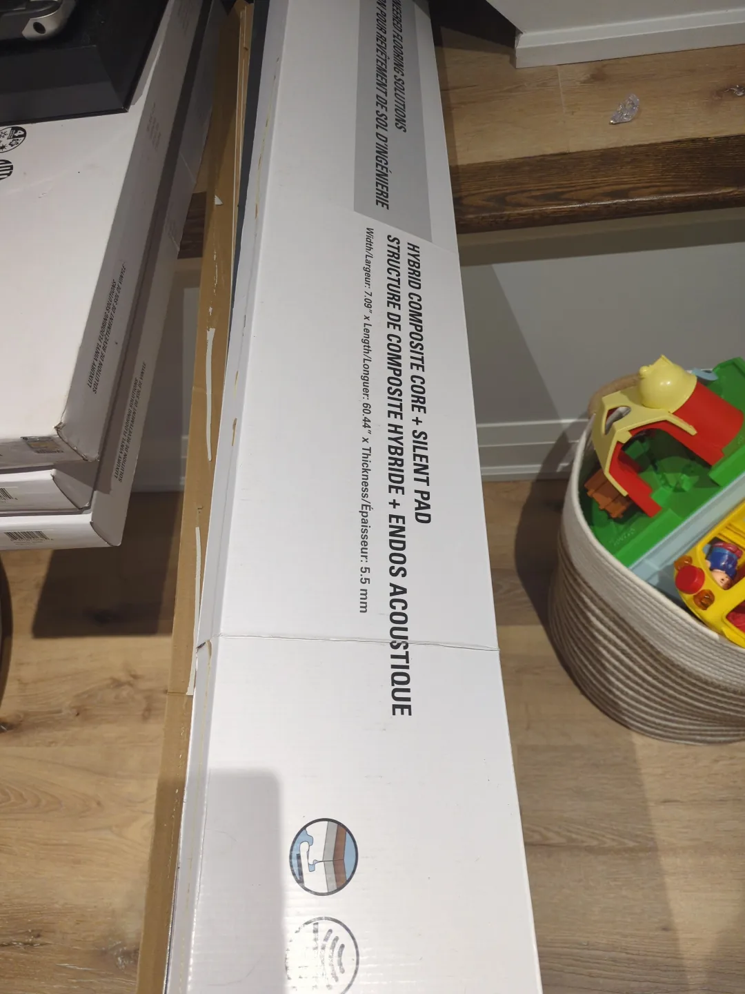 Engineered Flooring - 6 Boxes.  5.5mm Planks image indicator(9)