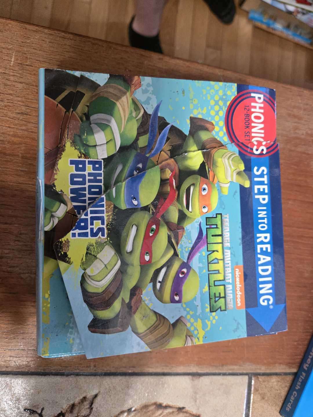 TMNT Phonics Step into Reading 12-Book Set