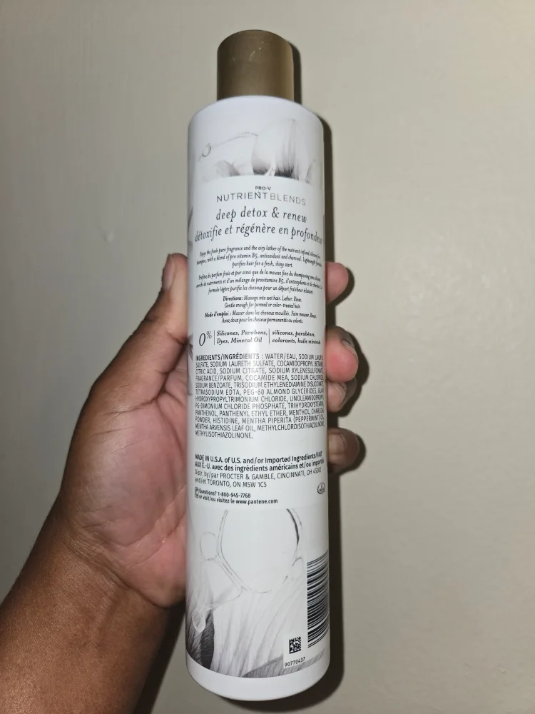 Pantene , Deep Detox & Renew Silicone Free Shampoo✨️ image indicator(2)