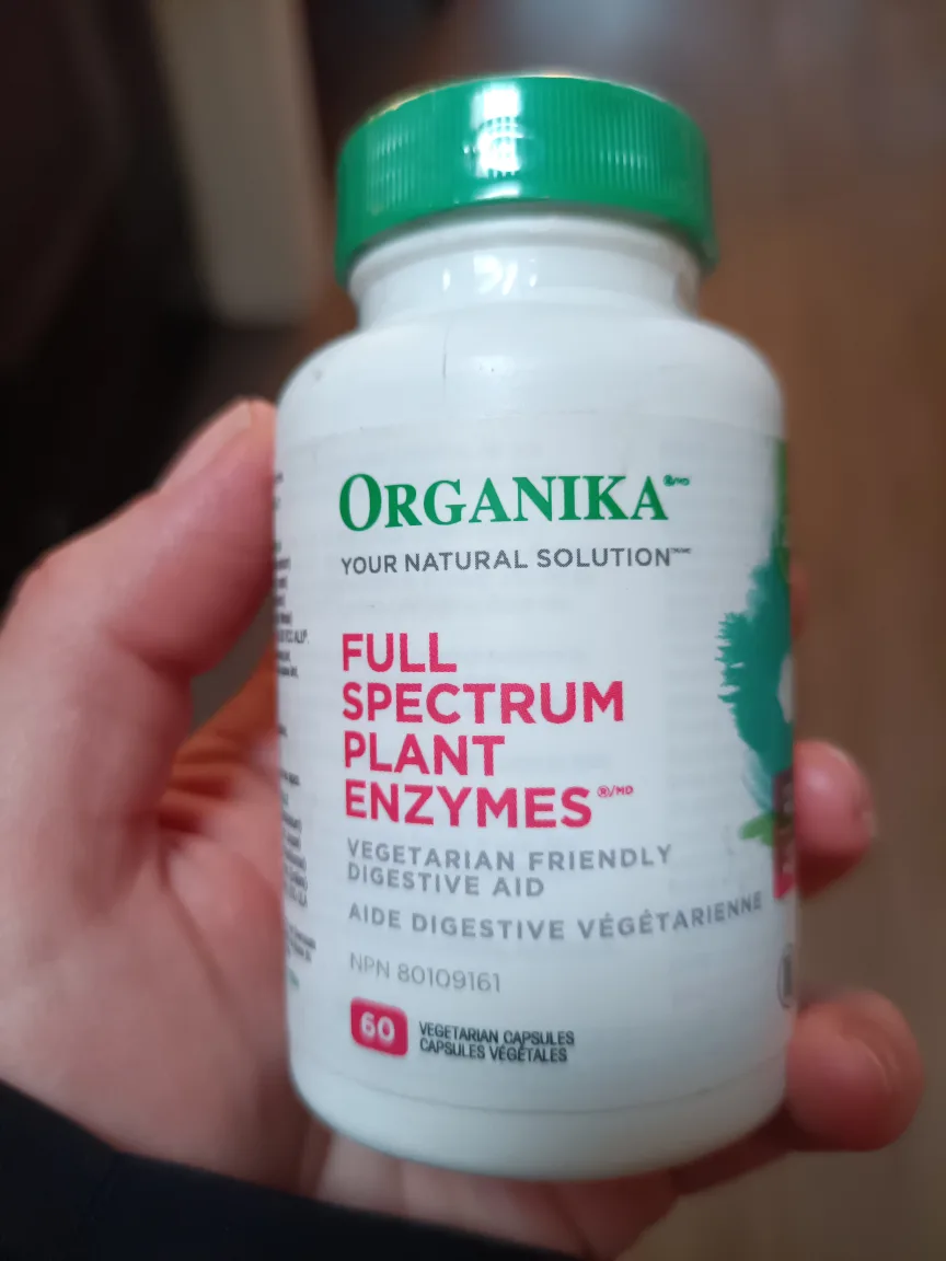 Organika Full Spectrum Plant Enzymes - 60 Capsules image indicator(2)