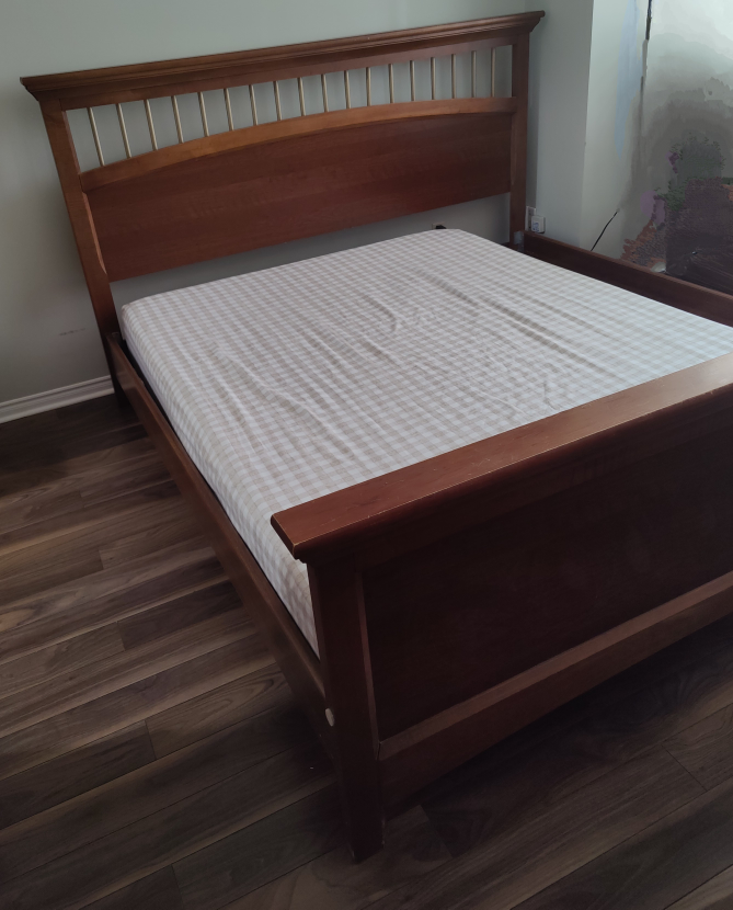 King Size Solid Wood Bed Frame