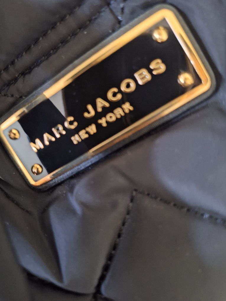 Marc Jacobs Black Quilted Tote Bag