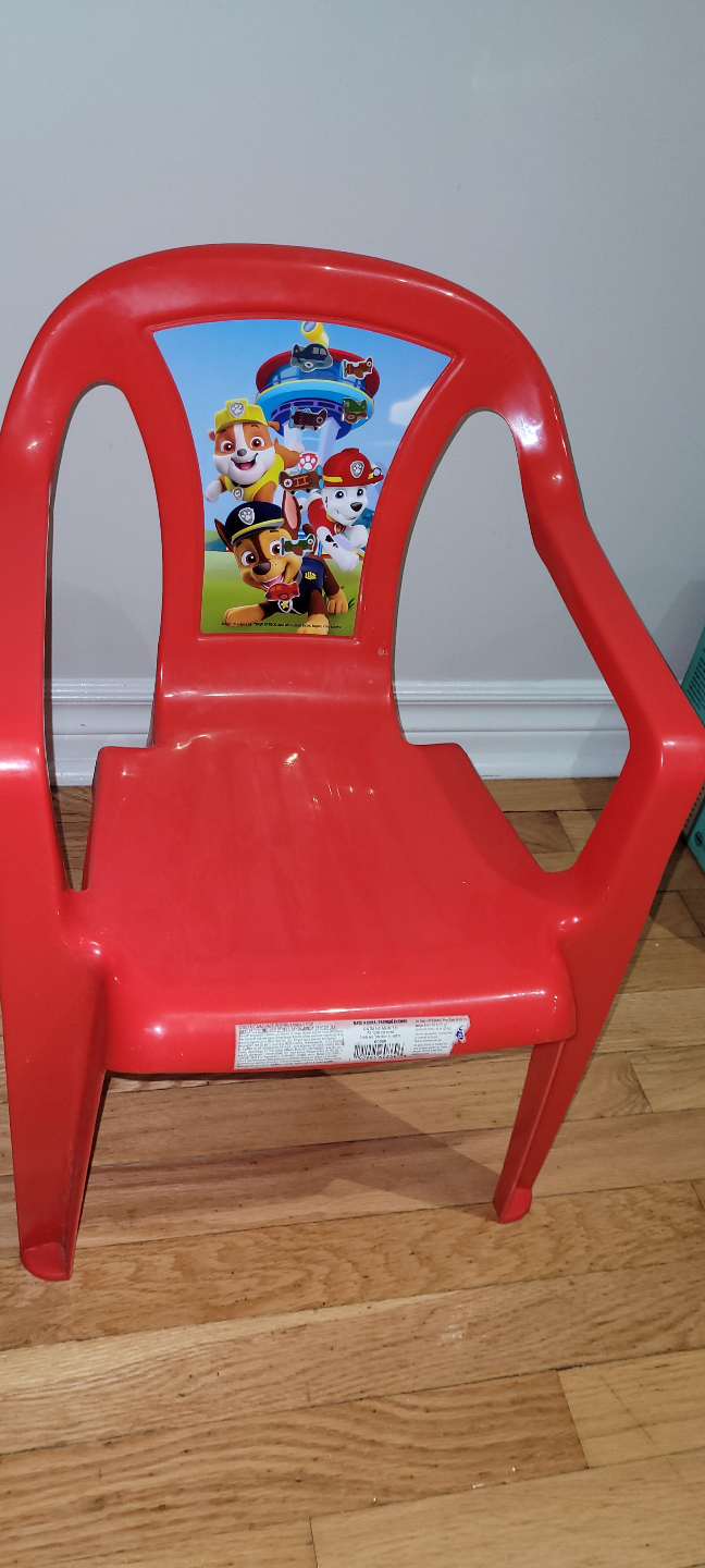 Paw Patrol Children's Plastic Chair - photo 3