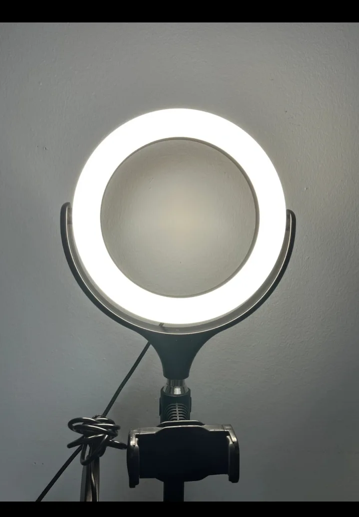 Ring Light with Tripod Stand and Phone Holder image indicator(3)