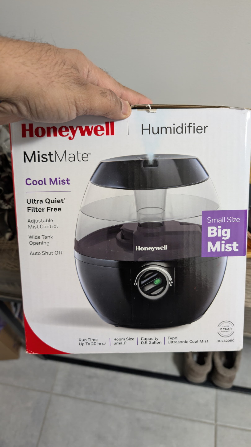 Honeywell MistMate Ultrasonic Cool Mist Humidifier