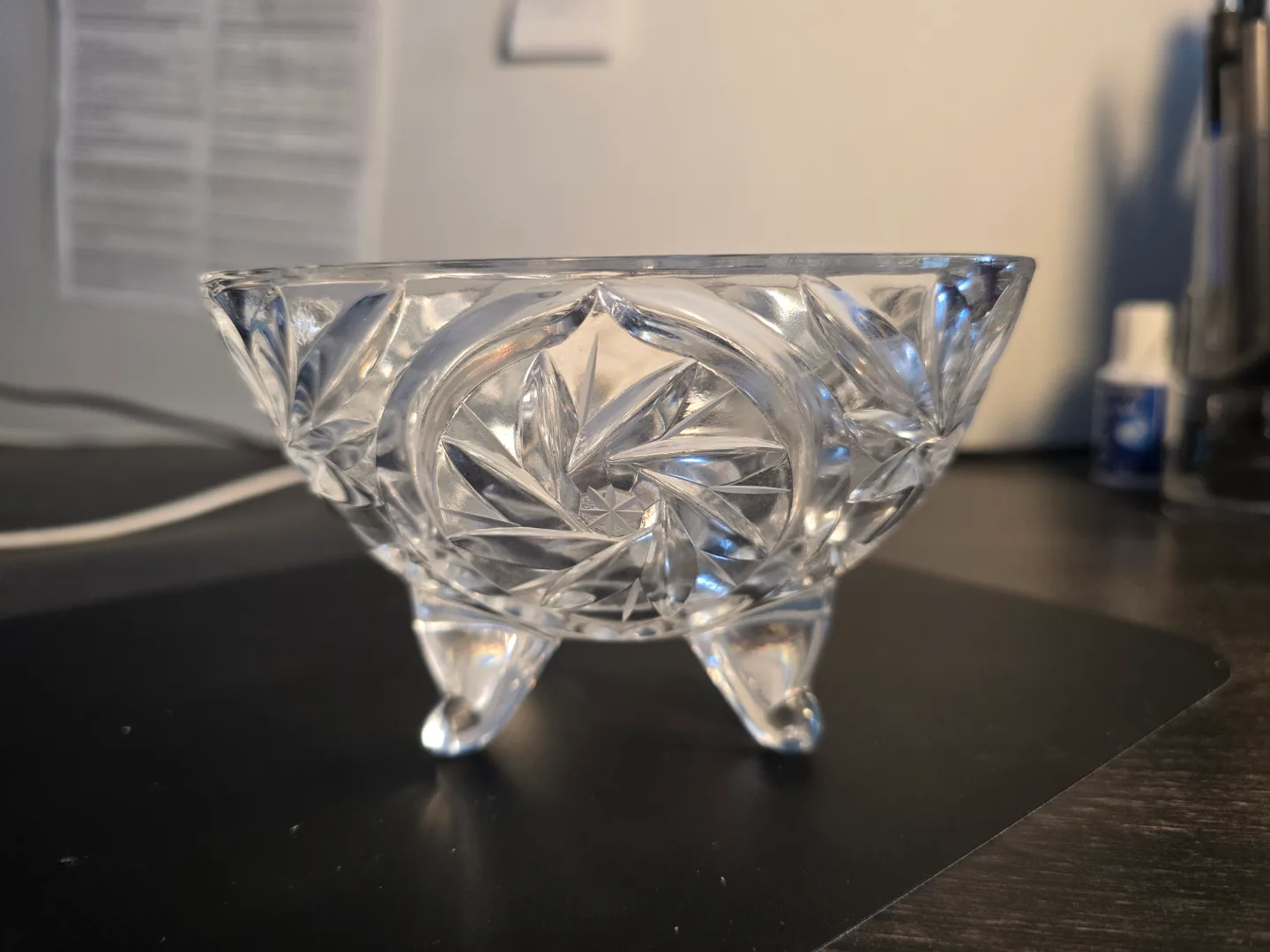 Vintage Eisch Crystal Bowl thumbnail