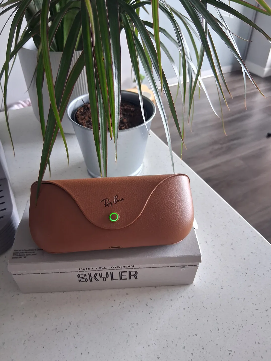 Ray-Ban Meta Skyler Smart Glasses W/Receipt +Free NY painting thumbnail