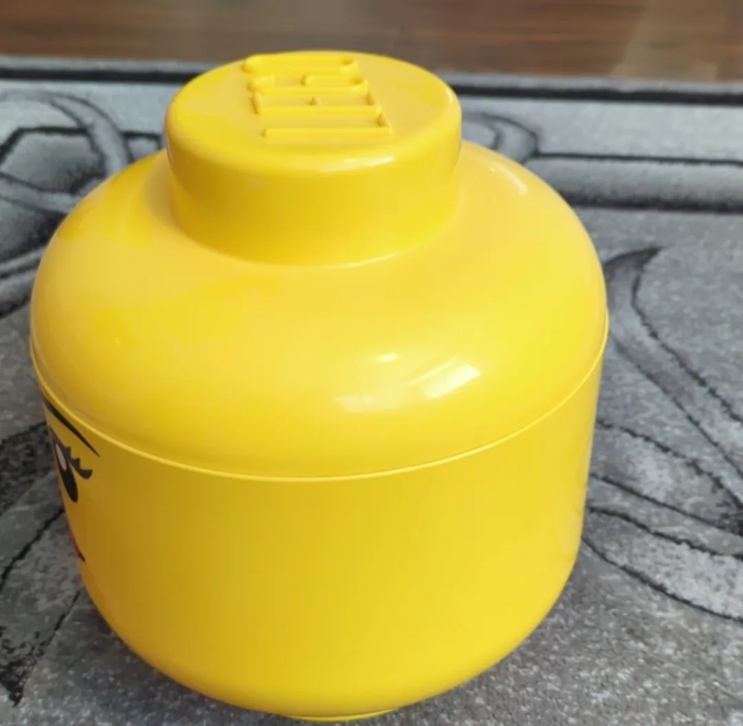 LEGO Yellow Minifigure Head Storage Container image indicator(4)