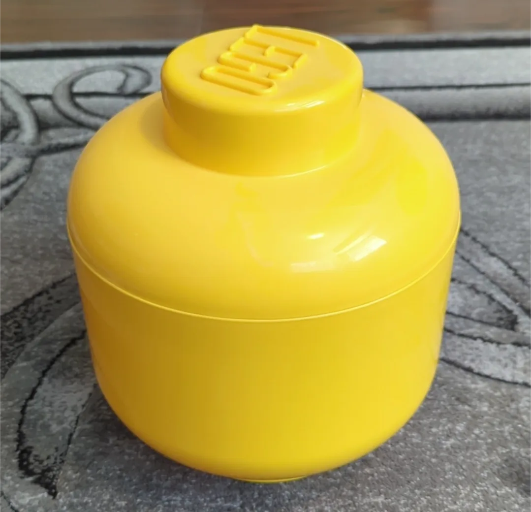LEGO Yellow Minifigure Head Storage Container image indicator(6)