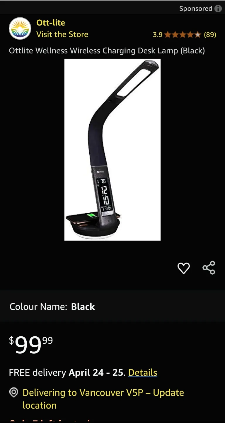 Wireless Charger / Desk Lamp image indicator(5)