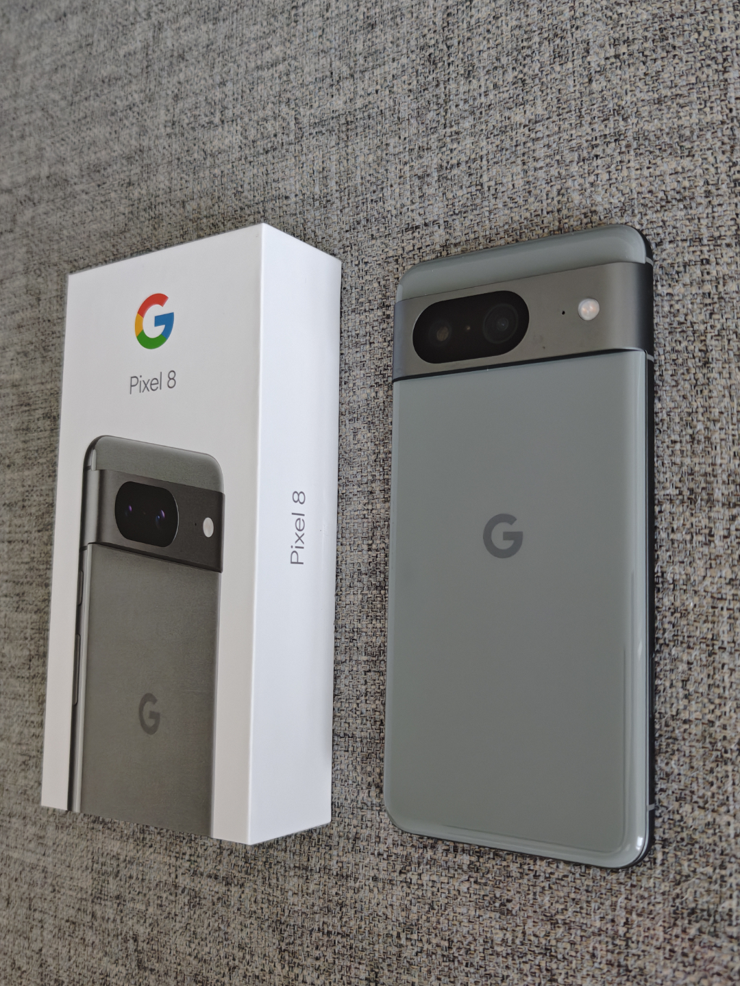 *Like New* Google Pixel 8, 256 GB, Hazel, Unlocked - photo 2