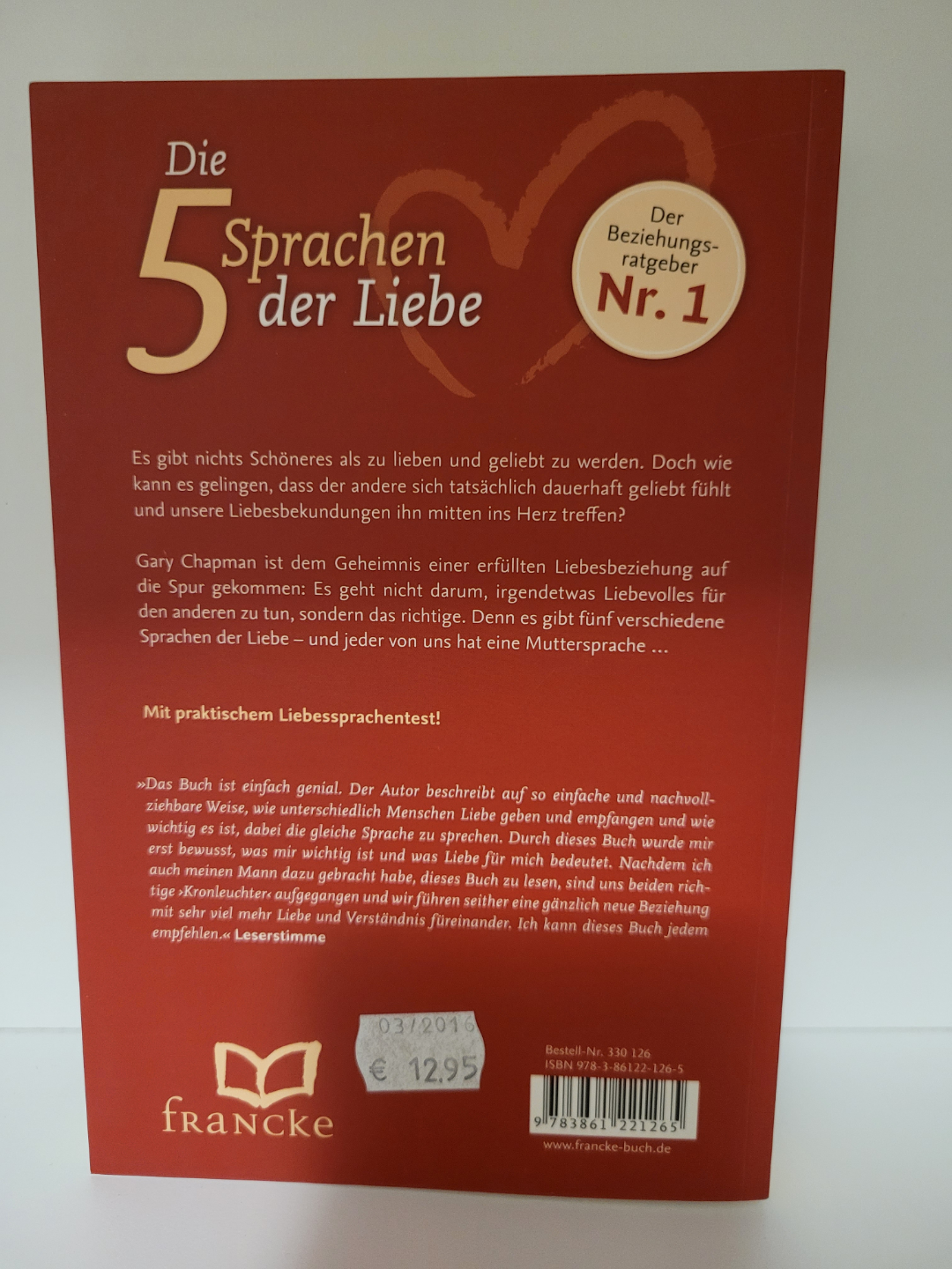 The 5 Love Languages German Edition by Gary Chapman - photo 2