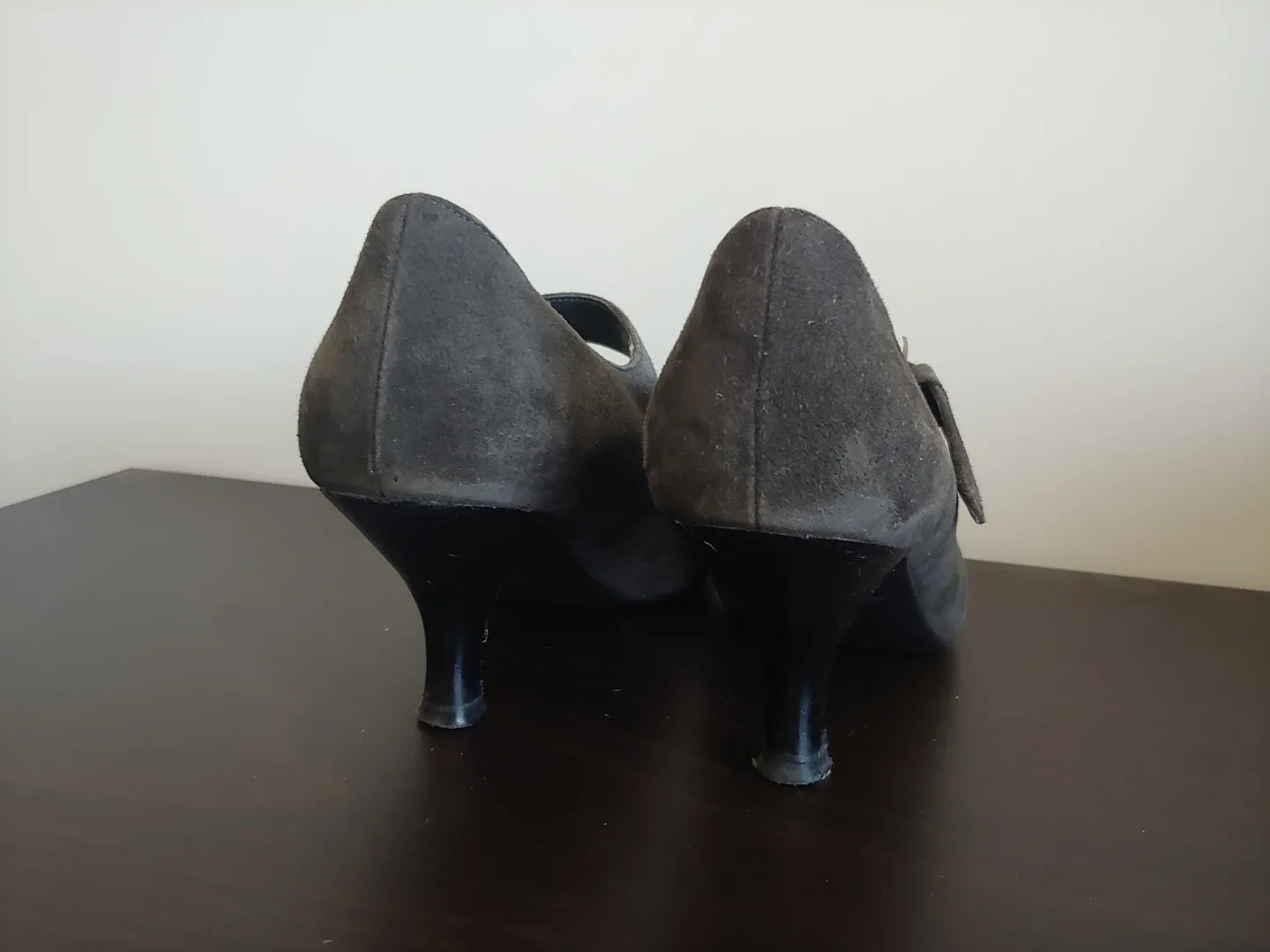 Franco Sarto Grey Suede Mary Janes- size 7 image indicator(6)
