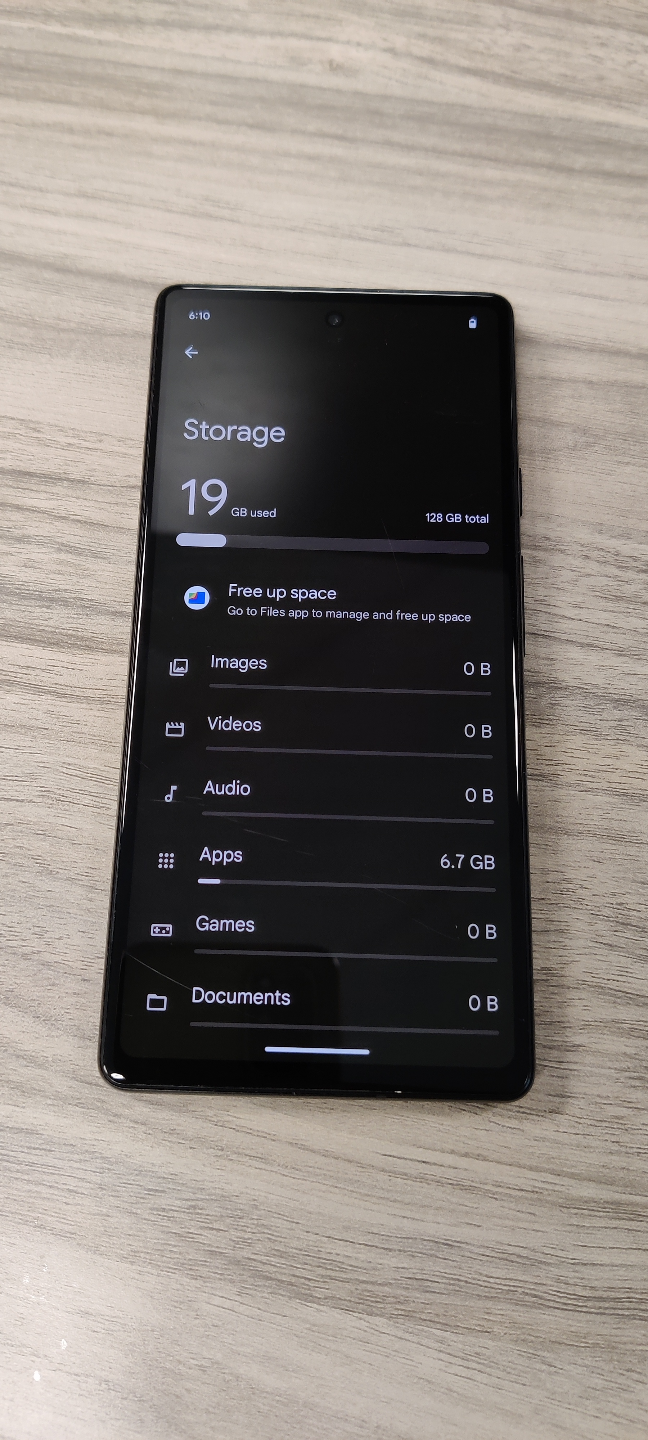 Google Pixel 6a - Obsidian - 128 GB - photo 3