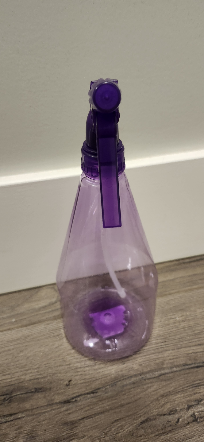 Purple Plastic Spray Bottle - photo 2