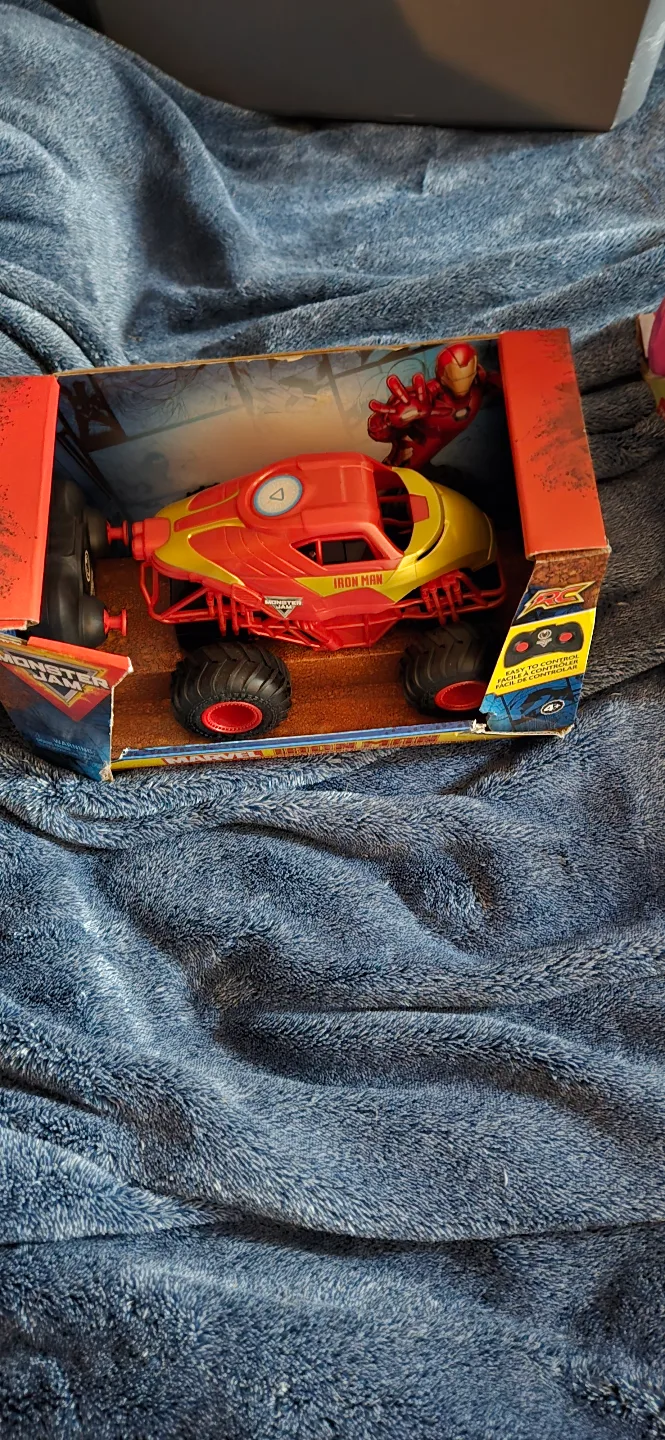 Monster Jam Iron Man Remote Control Monster Truck thumbnail