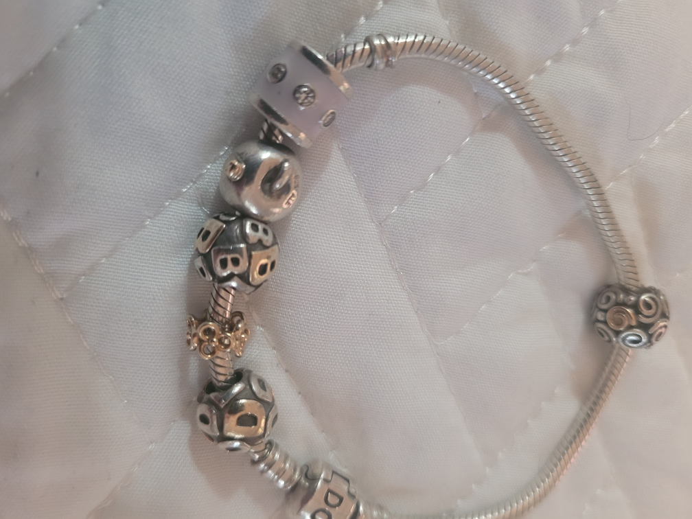 Pandora Charm Bracelet with Beads