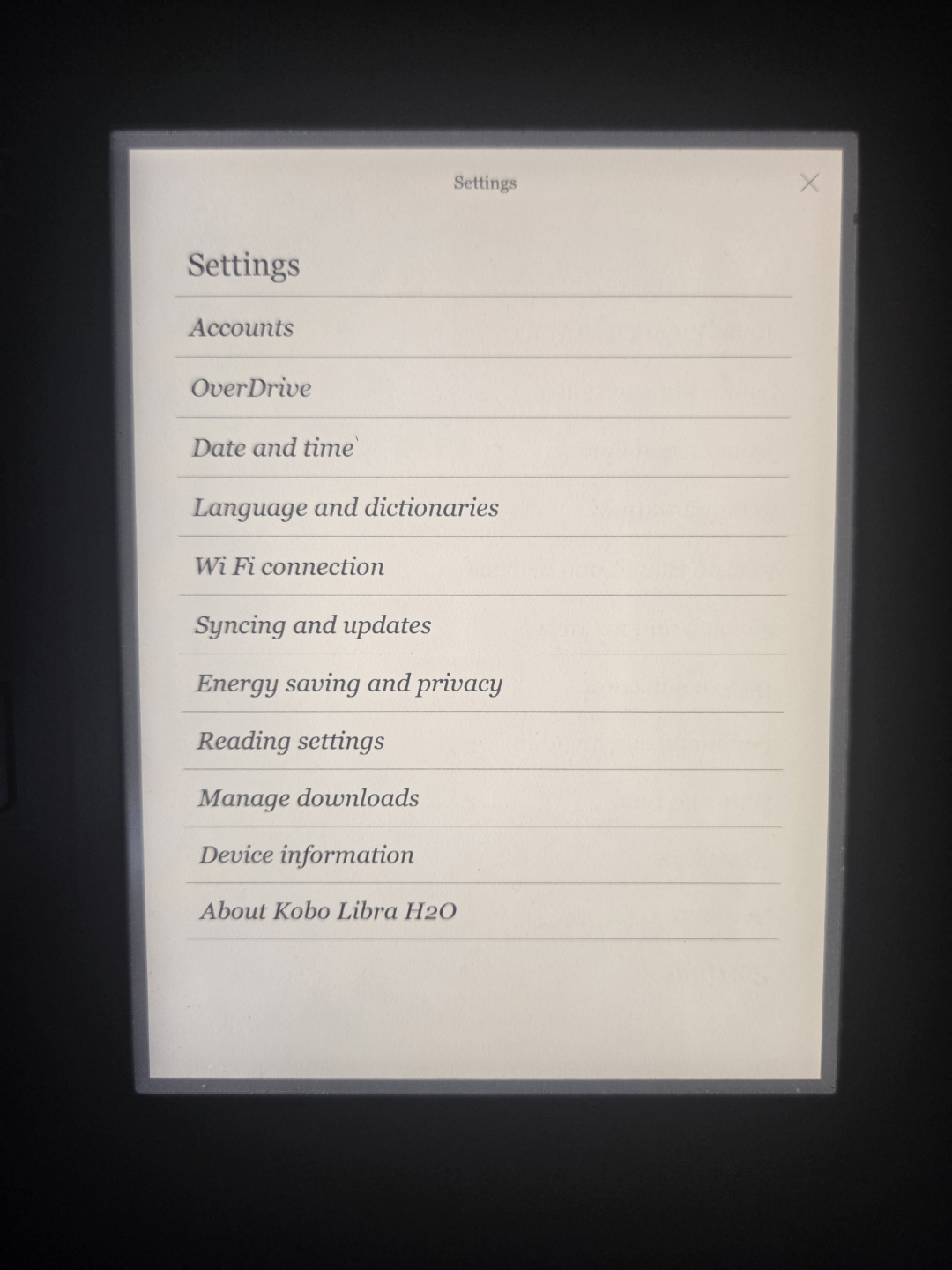 Kobo Libra H2O eReader with Case - photo 4
