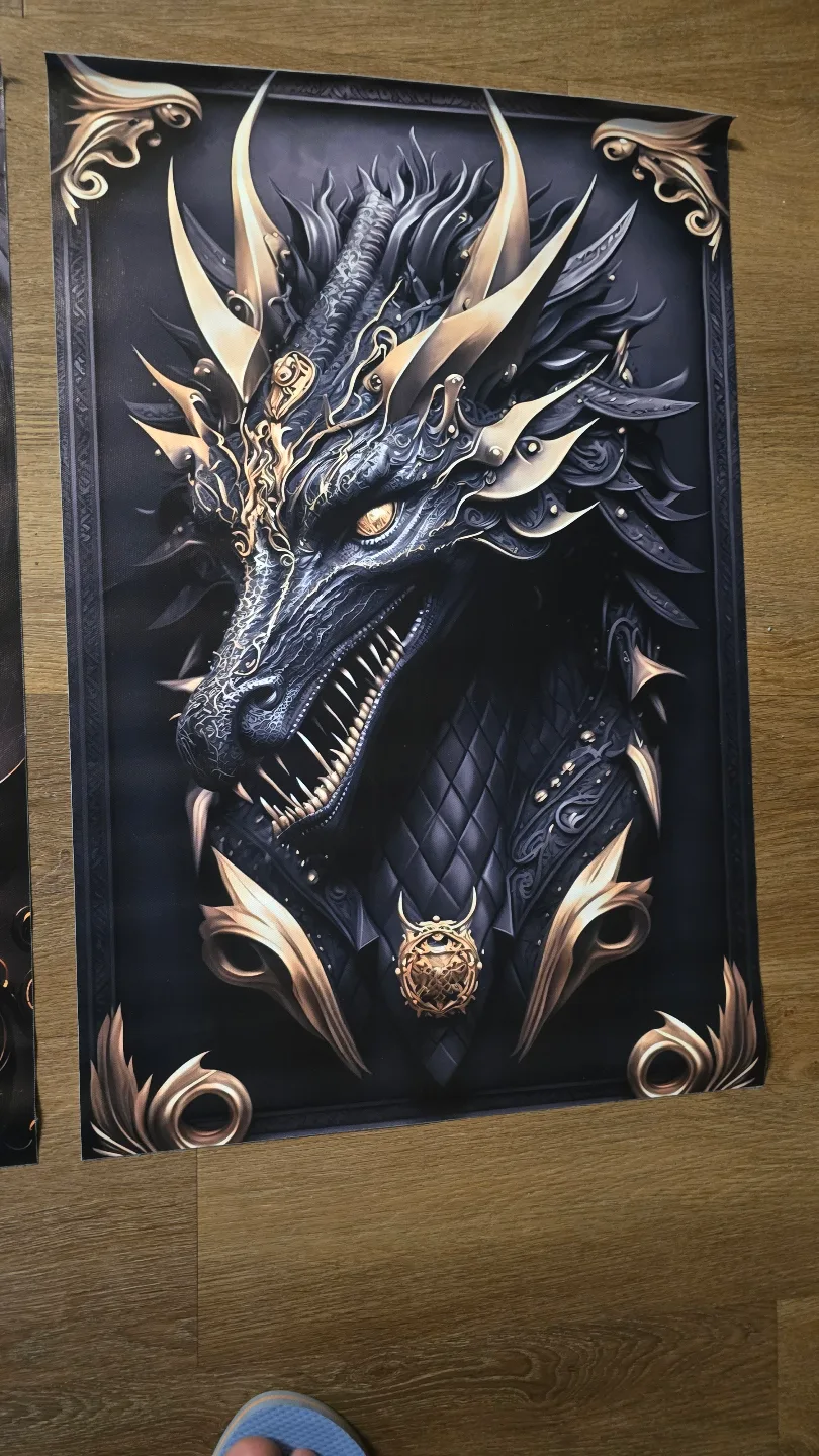 Dragon canvas prints image indicator(3)