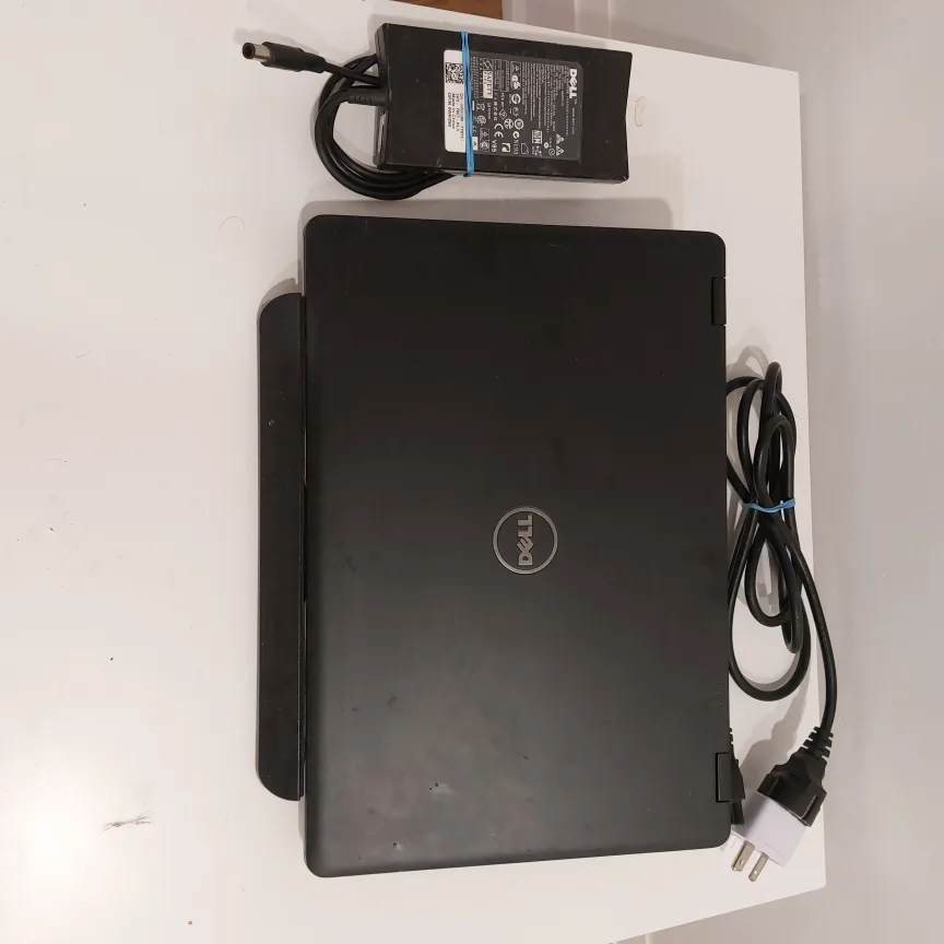 Dell Latitude Laptop with Charger and Stand image indicator(4)