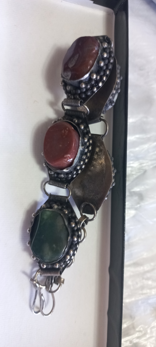 Unique Multi-Stone Bracelet