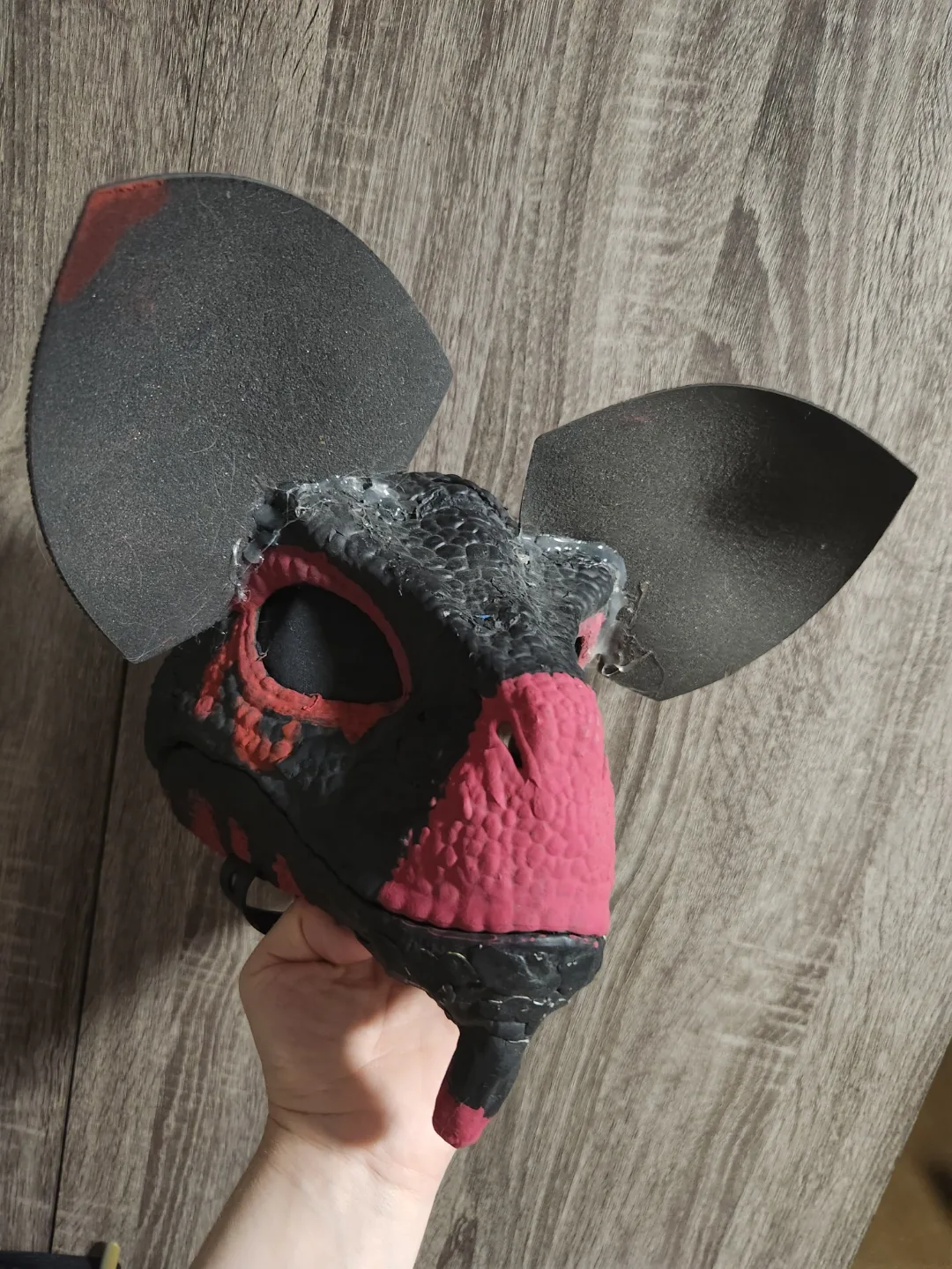 Hand painted Dino mask image indicator(2)