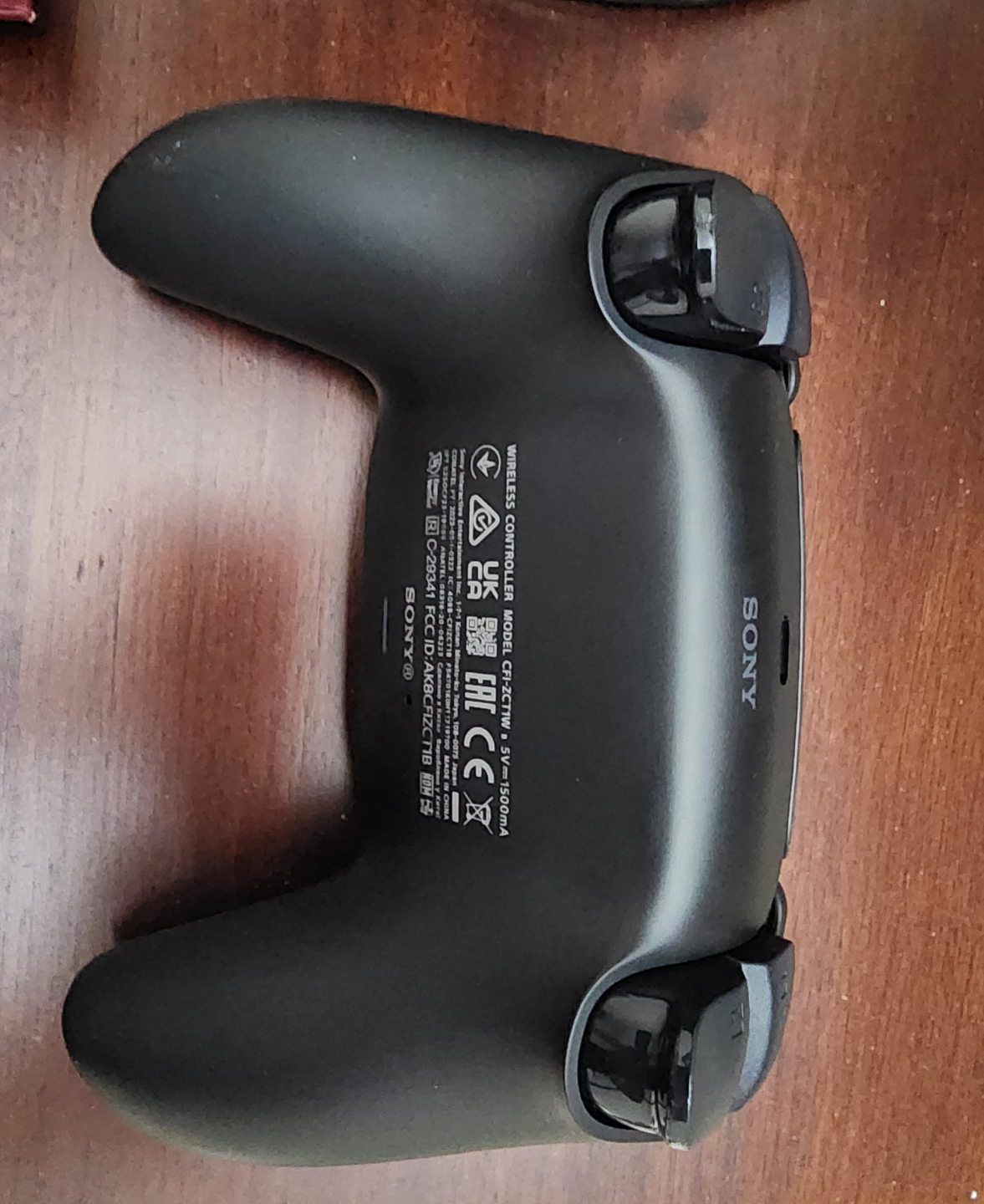 PlayStation 5 DualSense Wireless Controller - Black - photo 2