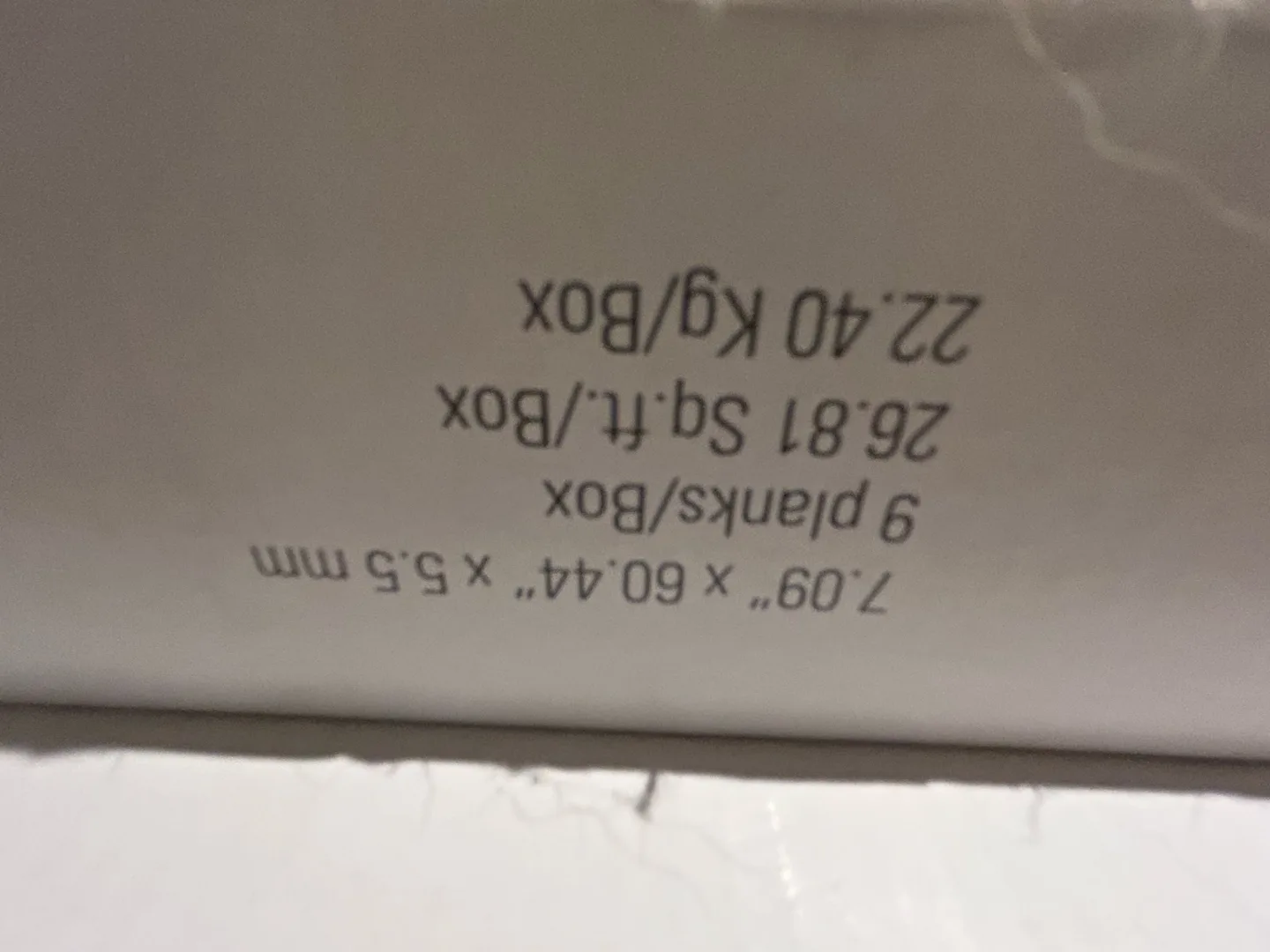 Engineered Flooring - 6 Boxes.  5.5mm Planks image indicator(5)