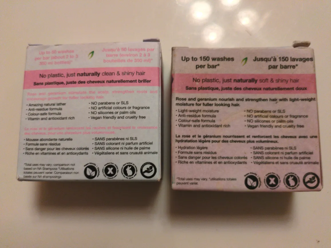 Nature's Aid Solid Shampoo and Conditioner Bars image indicator(2)