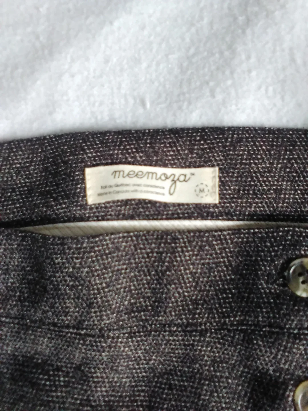 Meemoza SKIRT (made in Québec) ⚜️ 100% merino wool Size M 💚 🥕 image indicator(5)